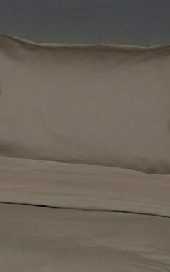 Einlit koddaver úr 100% Pima bómull – 50x70 cm