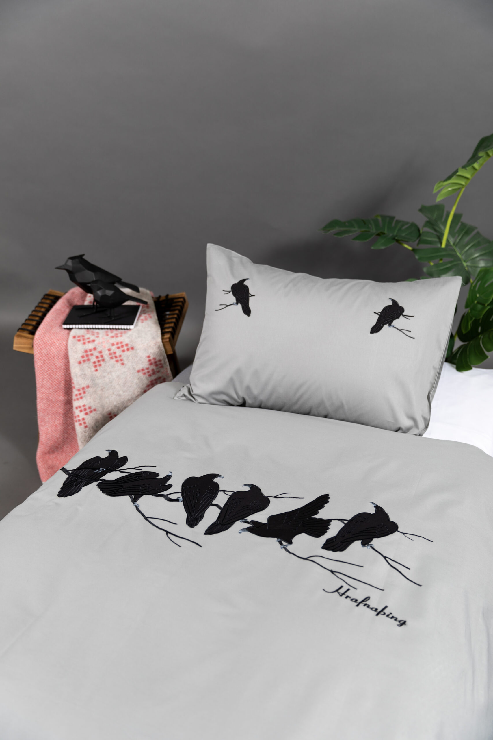 Hrafnaþing – 380 þráða Pima-bómull rúmföt