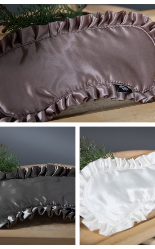 Silki augngríma – 100% Mulberry silki fyrir slakandi svefn