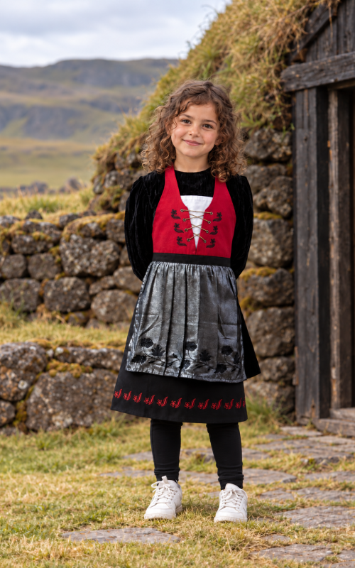 Þjóðbúningasvuntur barna