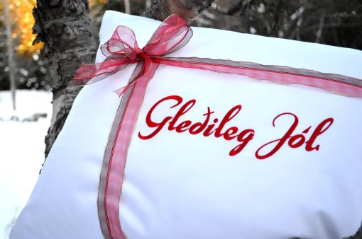 Gleðileg Jól – jólarúmföt úr 100% Pima-bómull