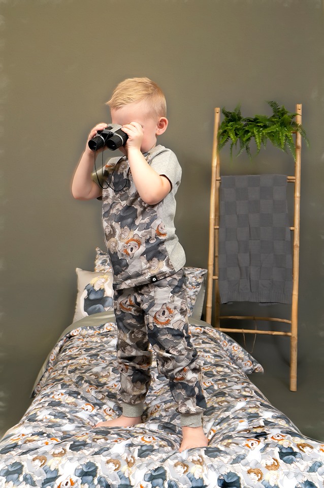 Lukkutröll stuttermabolur bómull – unisex