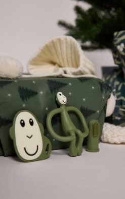 Gjafasett með nagdýrum og fingratannburstum