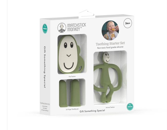 Gjafasett með nagdýrum og fingratannburstum