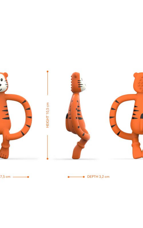 Matchstick Monkey nagdýr - Gíraffi - Ljón og Teddy Tiger