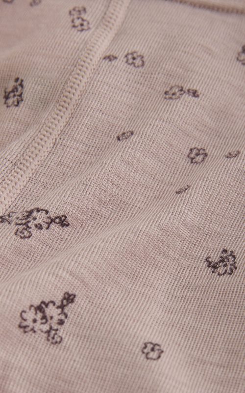 Meriono ull og silki - leggings
