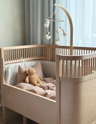 Rúmföt úr múslín bómull – Eik