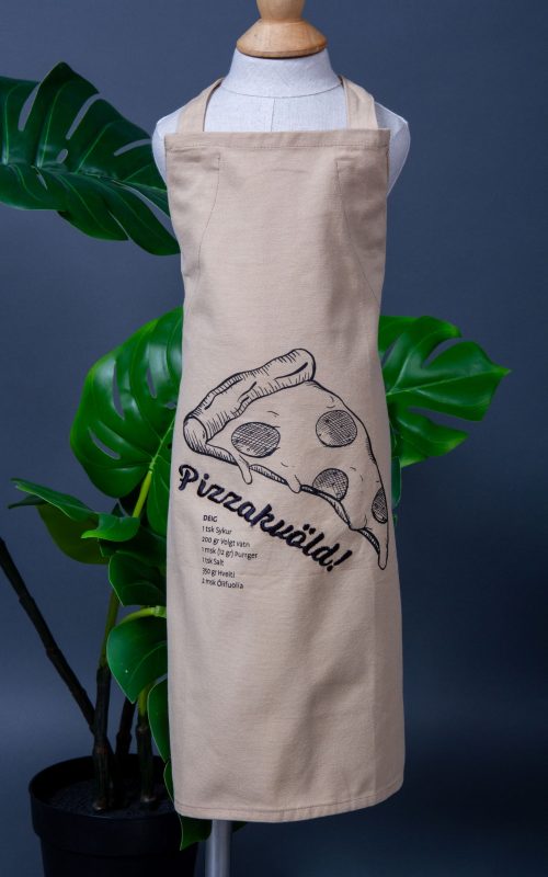 Pizzakvöld barna og fullorðinsvuntur
