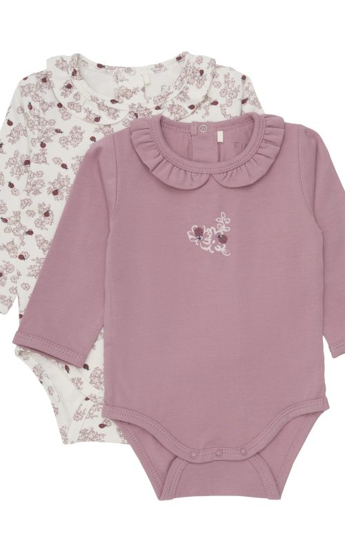 Nostalgia - 2ja stykkja samfellusett úr bómull 👶✨