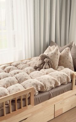 Ösp rúmföt – 100% múslínbómull – 140×200 cm