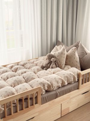 Ösp rúmföt – 100% múslínbómull – 140×200 cm