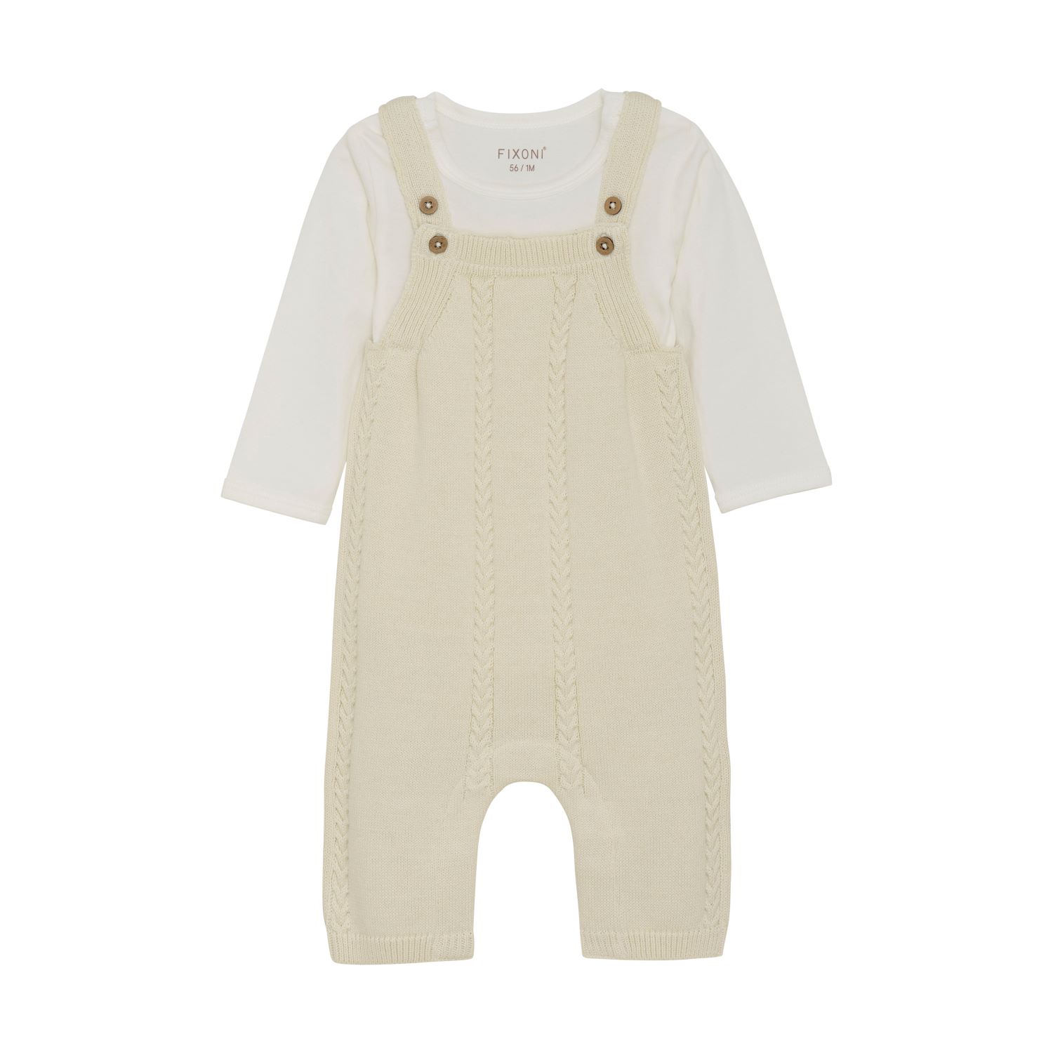 Prjónasett: samfella og smekkbuxur – Fixoni AW25