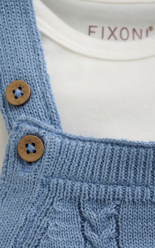Prjónasett: samfella og smekkbuxur – Fixoni AW25
