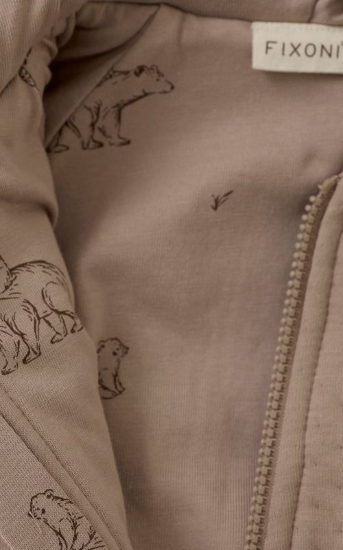 Fóðraður ungbarnagalli með hettu – Fixoni AW25