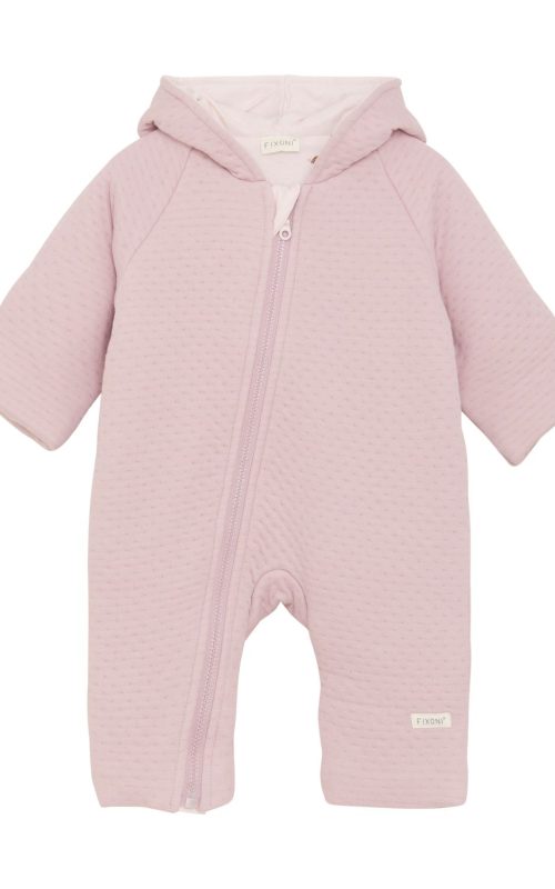 Fóðraður ungbarnagalli með hettu – Fixoni AW25