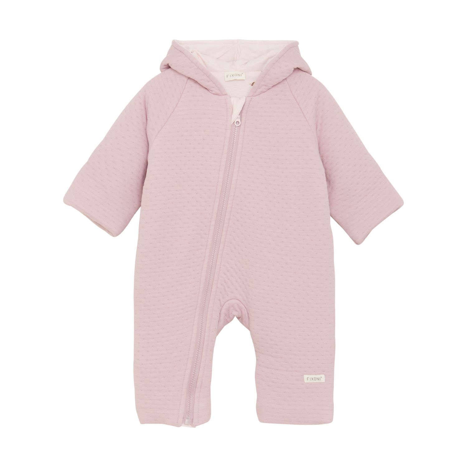 Fóðraður ungbarnagalli með hettu – Fixoni AW25
