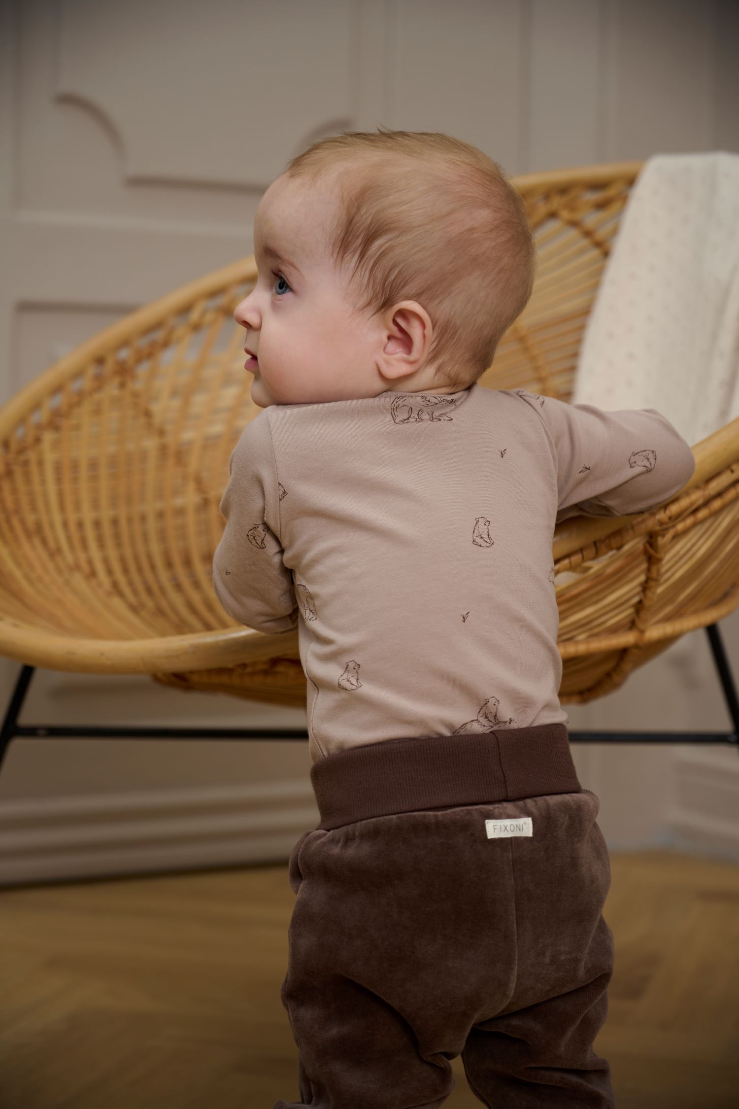 Velúrbuxur úr lífrænni bómull