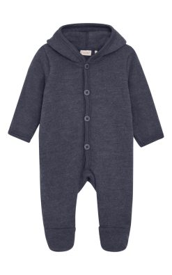 Fixoni NOS – Útigalli með hettu úr 100% merínóull