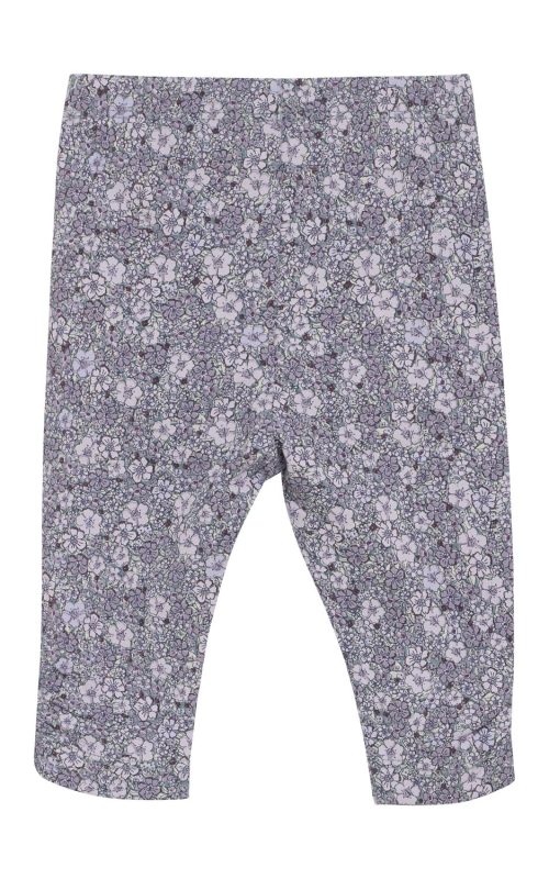AW25 Blómamynstur – Mjúkar Fixoni leggings úr lífrænni bómull