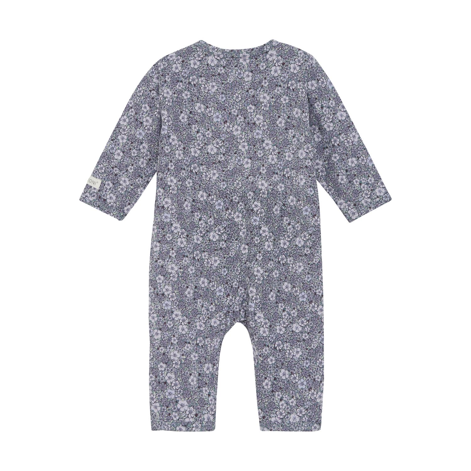 AW25 Blómamynstur – Fixoni samfestingur úr lífrænni bómull