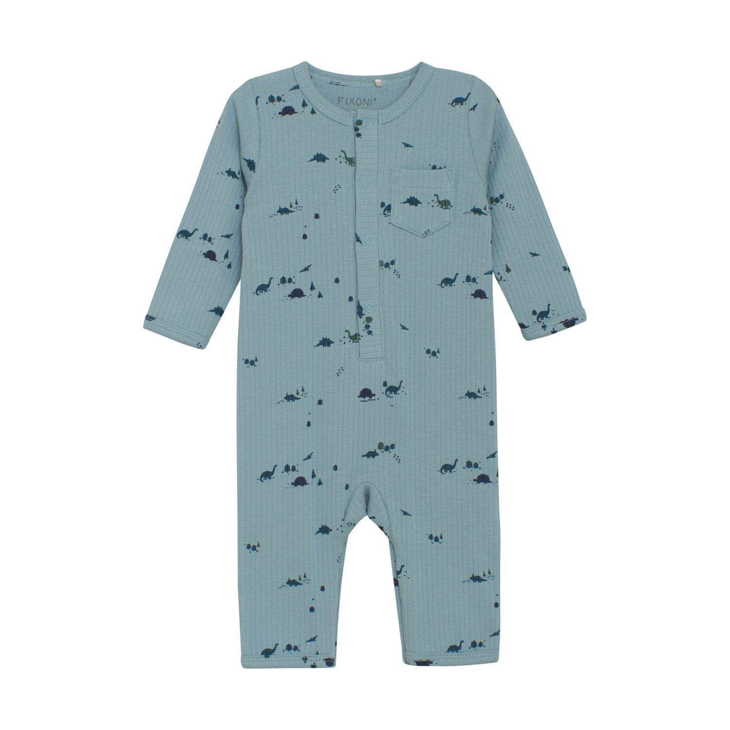 AW25 – Fixoni samfestingur úr riffluðu efni með mynstri