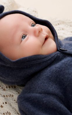 Fixoni NOS – Útigalli með hettu úr 100% merínóull