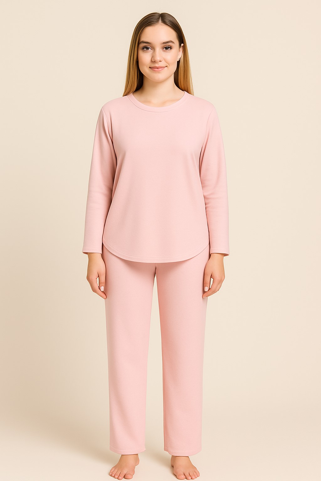 Drífa langermabolur – úr hitatemprandi modal