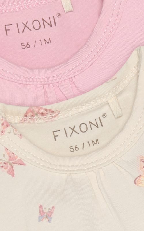 Fixoni – Síðerma samfella 2-pack (GOTS & OEKO-TEX®)