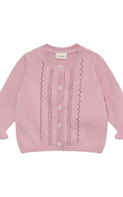 Fixoni – Prjónuð hneppt peysa (GOTS)