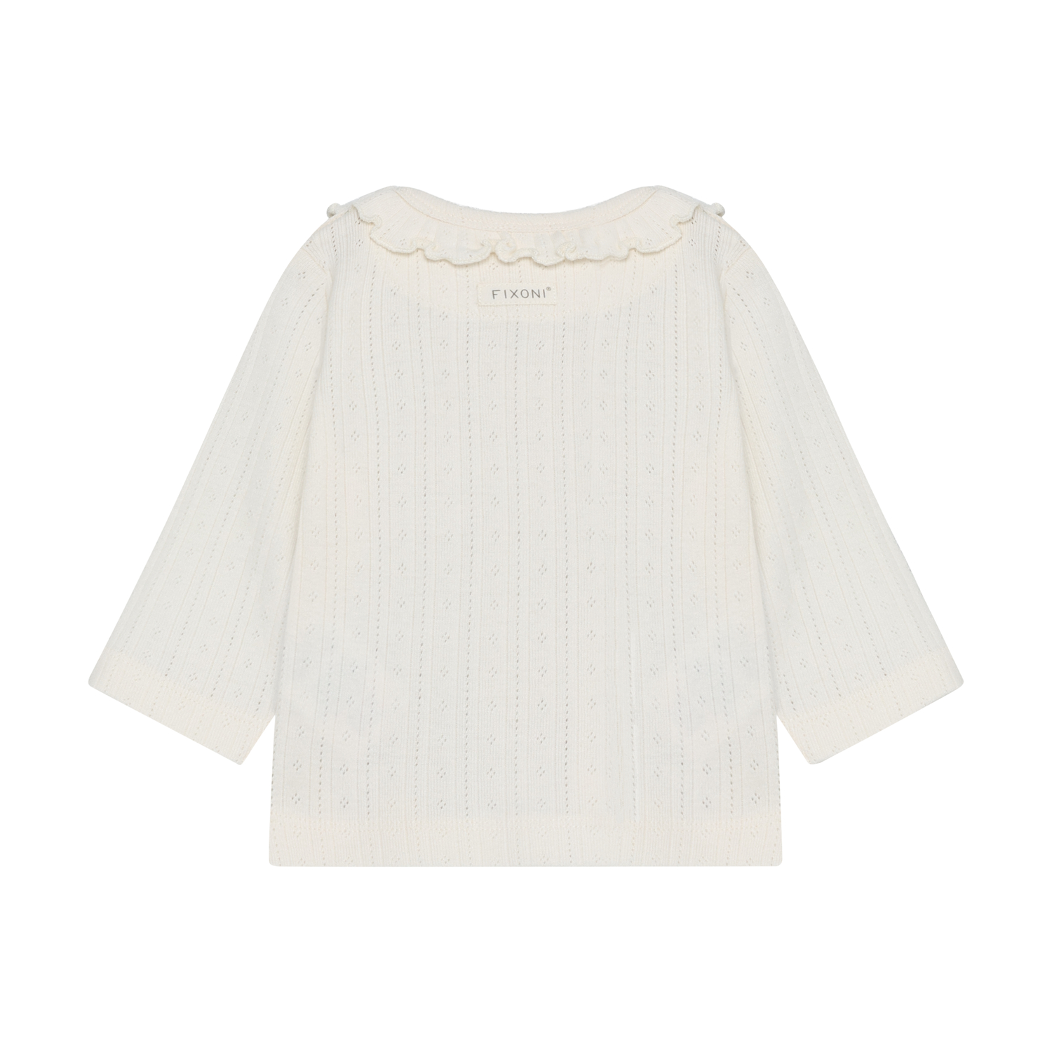 Fixoni pointelle síðerma bolur – GOTS vottaður