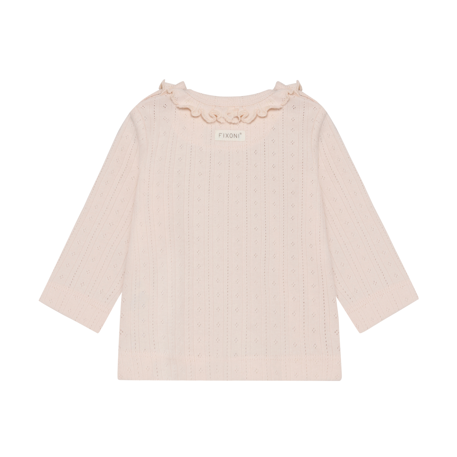 Fixoni pointelle síðerma bolur – GOTS vottaður