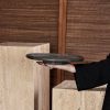 Zaria snúnings marmarabakki svartur