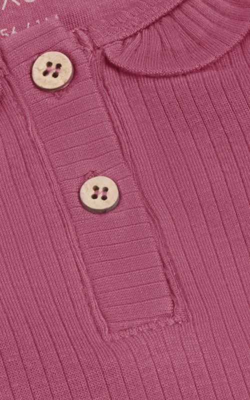Fixoni mjúkar rib leggings – Crushed Berry