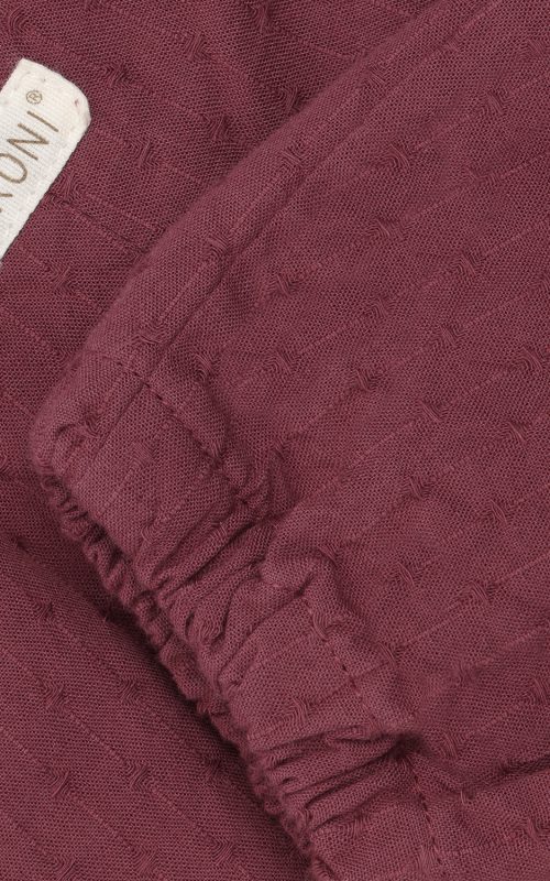 Fixoni bómullarkjóll – Crushed Berry