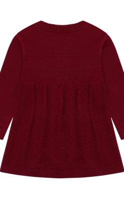 Fixoni prjónakjóll – Tibetan Red