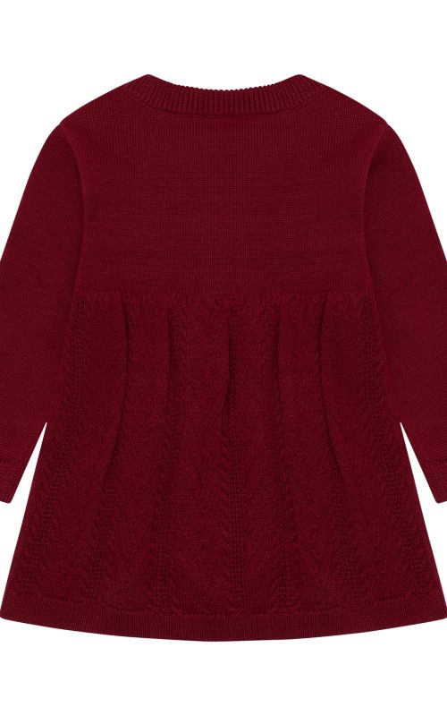 Fixoni prjónakjóll – Tibetan Red