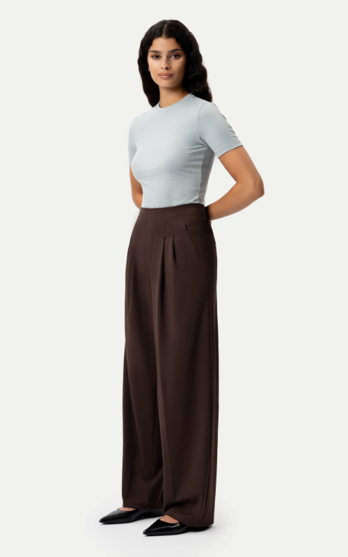 Asana Double Pleat Pant