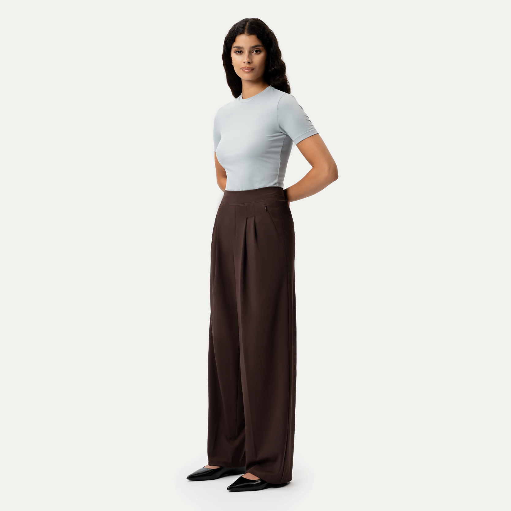 Asana Double Pleat Pant