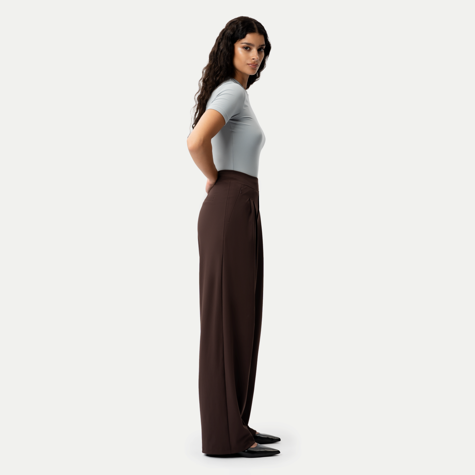 Asana Double Pleat Pant