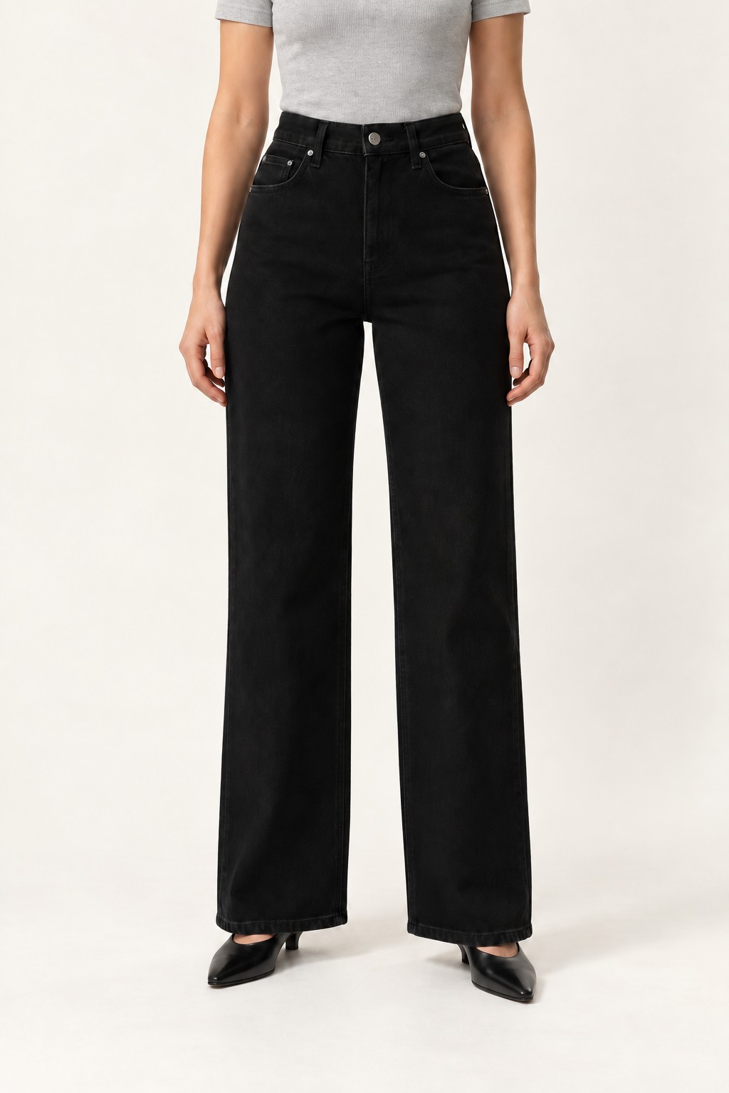 Relaxed ComfortDenim™ gallabuxur
