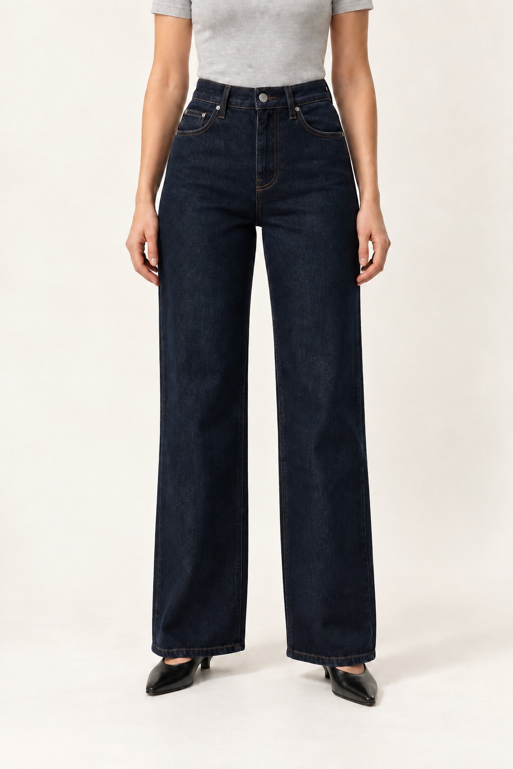 Relaxed ComfortDenim™ gallabuxur
