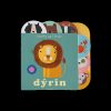 Snertu og finndu: Dýrin – skynjunarbók fyrir börn